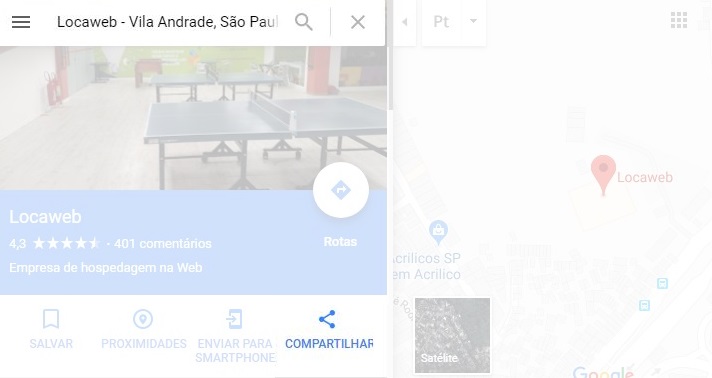 Como inserir mapa do Google – Criador de Sites