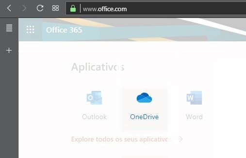 Como verificar o armazenamento do OneDrive - Office 365