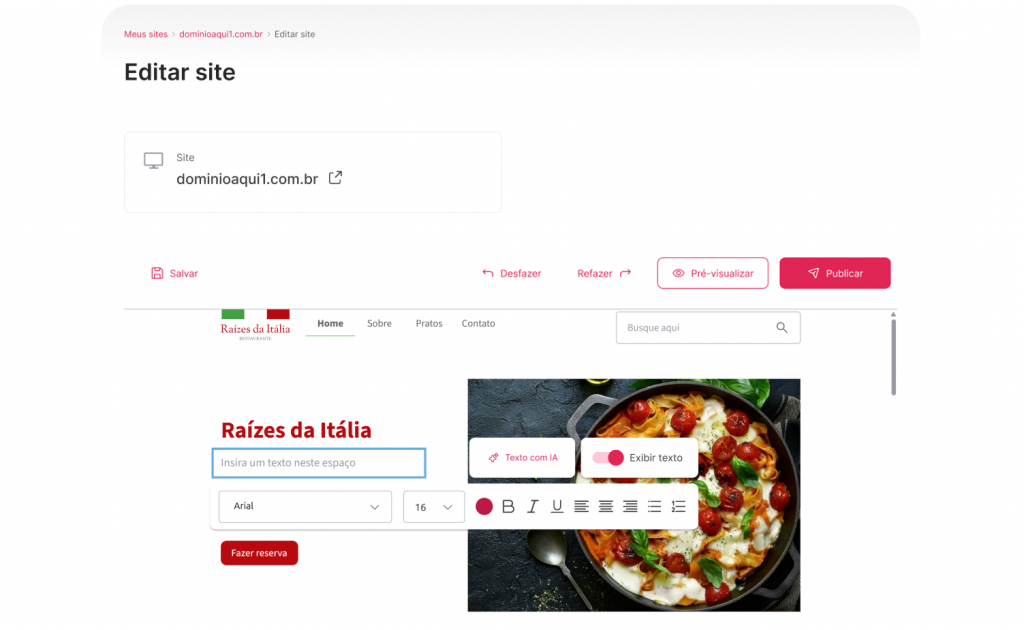[Alt text: Imagem do campo de texto habilitado.](Textos - Wiki 01 - Imagem 03)