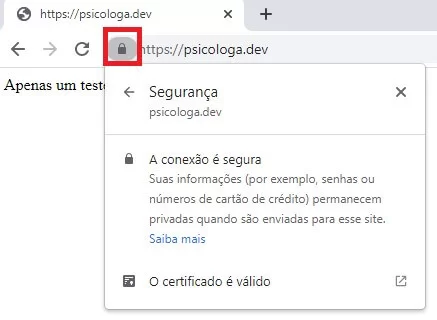 Passo12_certificado gratuito let's encrypt