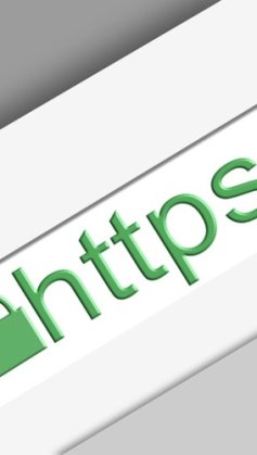 imagem mostra a URL de um site com o certificado SSL implementado.