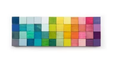Cartela de cores com varios tons para ilustrar a importância da psicologia das cores