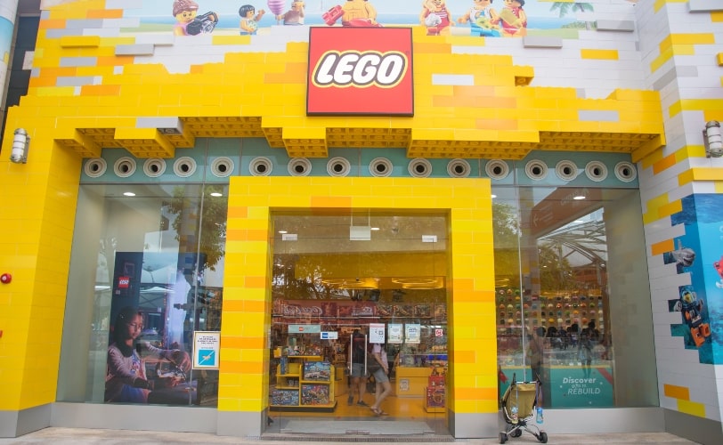 A marca de brinquedos LEGO é um dos principais exemplos de um branded content bem trabalhado.