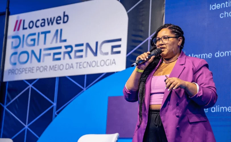Simara Conceição no Locaweb Digital Conference