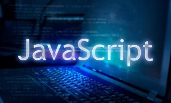 Arte em que está escrito "JavaScript"