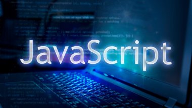 Arte em que está escrito "JavaScript"