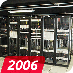 Data Center Próprio, com capacidade para 4 mil servidores