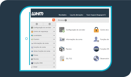 Painel WHM
